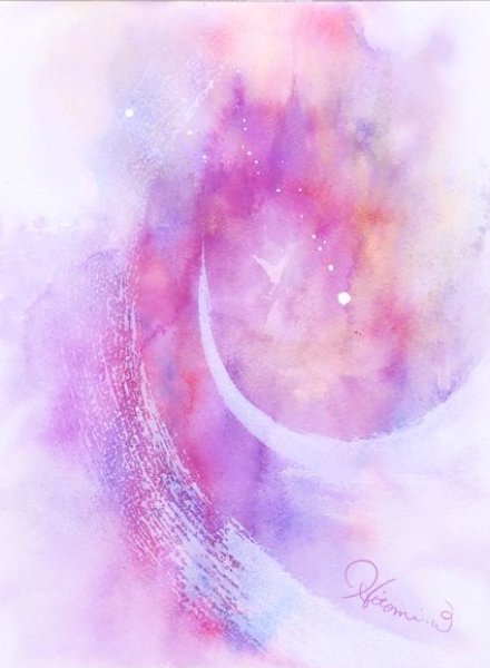 画像1: 花銀河を昇る白龍 (1)